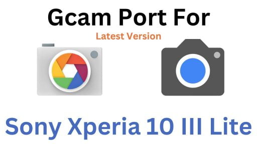 Sony Xperia 10 III Lite Gcam Port